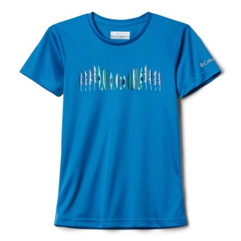 Columbia Majice Za Djevojčice - Terra Trail Short-Sleeve Plave | EUIC-70685